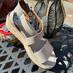 FRANCO SARTO Wedge Espadrille Sandal